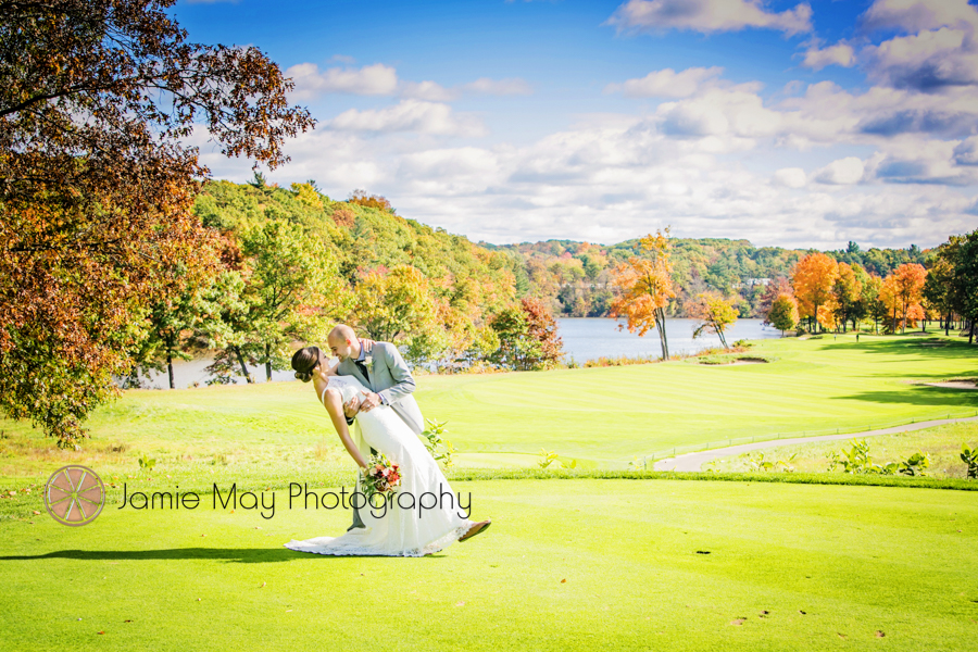 Thornapple Pointe Weddings by experienced wedding photographer Jamie May Photography