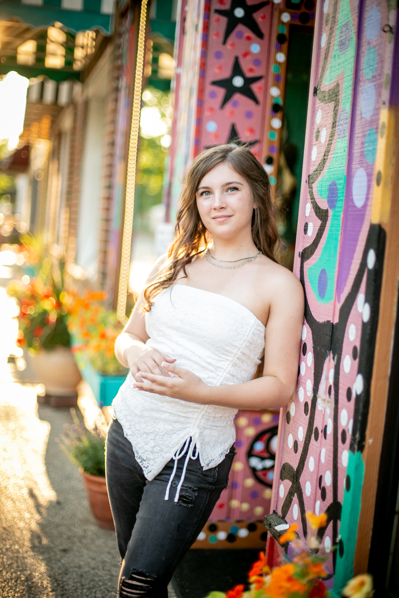 senior pictures on the lakeshore